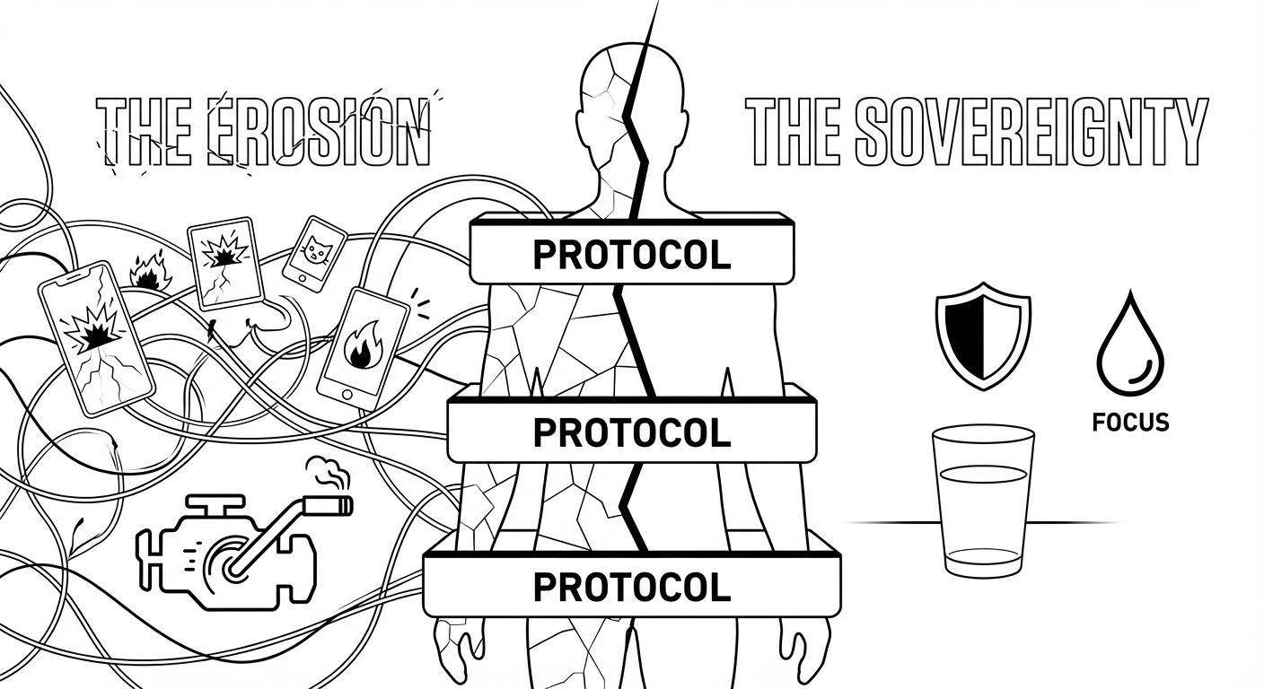 Energetic Erosion: Why scrolling is the most expensive thing you do